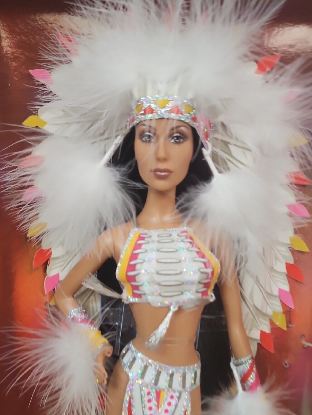 Barbie Cher Bob Mackie Black Label Collector Doll Mattel 2007 NRFB - Picture 7 of 15